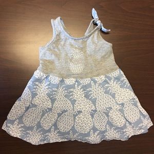 GAP Baby Pineapple Tank Dress Size 12-18 months
